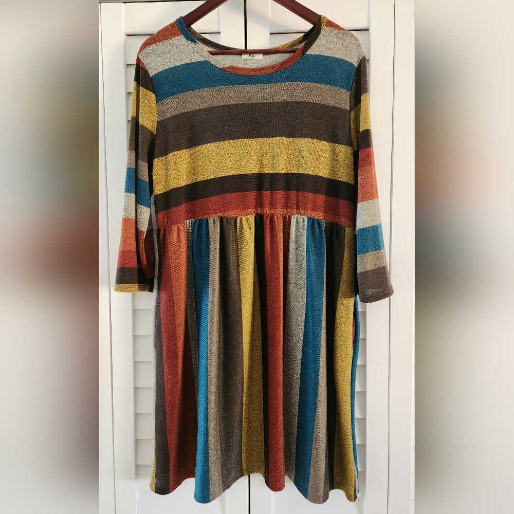 Fall loose casual dress